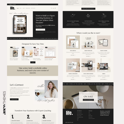 Life Edition Shopify Theme for Digital Entrepreneurs