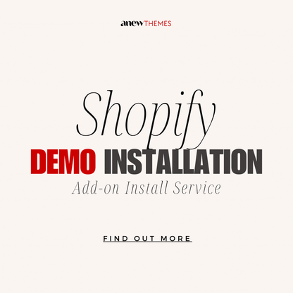 Shopify Demo Theme Installation Service