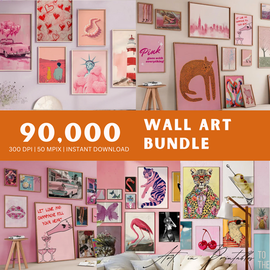 The Ultimate 90,000+ Wall Art Bundle
