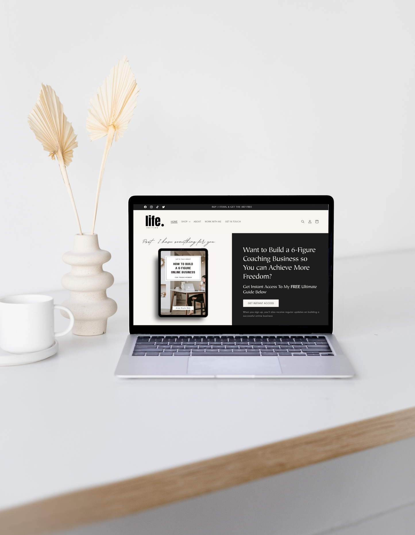 Life Edition Shopify Theme for Digital Entrepreneurs